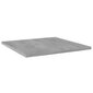 vidaXL Kirjahyllytasot 4 kpl betoninharmaa 40x40x1,5 cm lastulevy hinta ja tiedot | Hyllyt | hobbyhall.fi