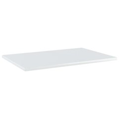 vidaXL Kirjahyllytasot 4 kpl korkeakiilto valk 60x40x1,5 cm lastulevy hinta ja tiedot | Hyllyt | hobbyhall.fi