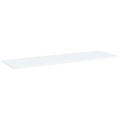 vidaXL Kirjahyllytasot 4 kpl valkoinen 100x30x1,5 cm lastulevy hinta ja tiedot | Hyllyt | hobbyhall.fi