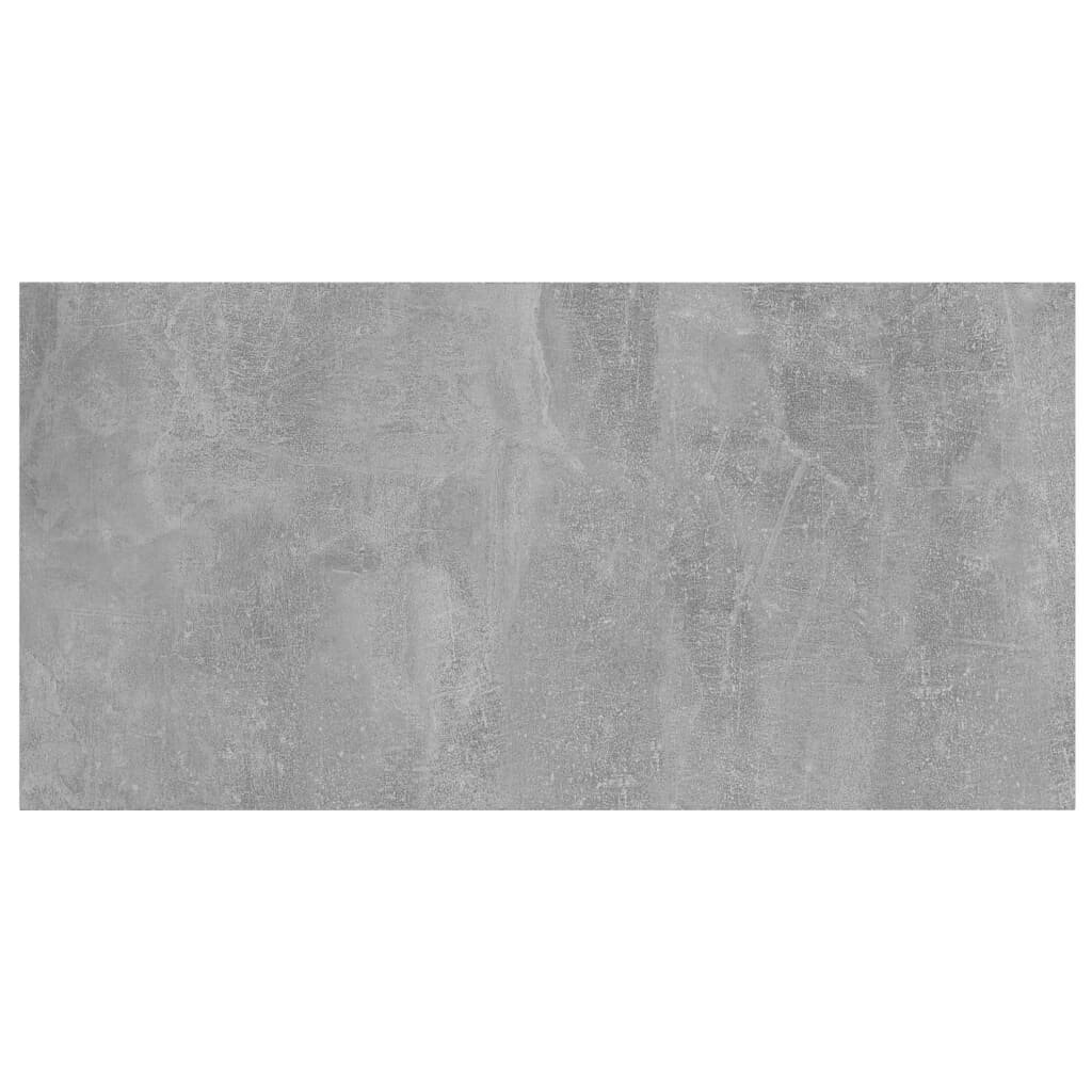 vidaXL Kirjahyllytasot 4 kpl betoninharmaa 100x50x1,5 cm lastulevy hinta ja tiedot | Hyllyt | hobbyhall.fi