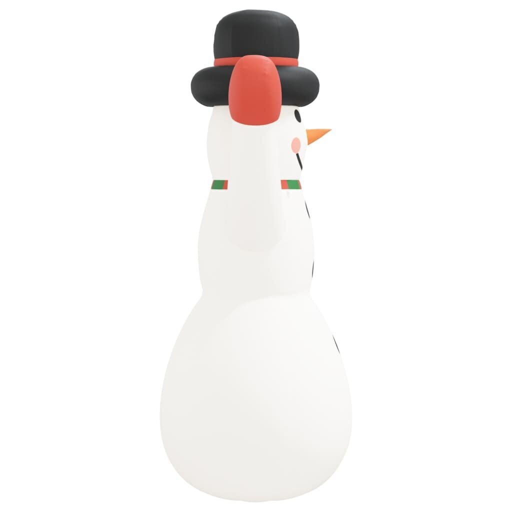 vidaXL Ilmatäytteinen jouluinen lumiukko LED-valoilla 455 cm hinta ja tiedot | Joulukoristeet | hobbyhall.fi