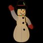 vidaXL Ilmatäytteinen jouluinen lumiukko LED-valoilla 455 cm hinta ja tiedot | Joulukoristeet | hobbyhall.fi