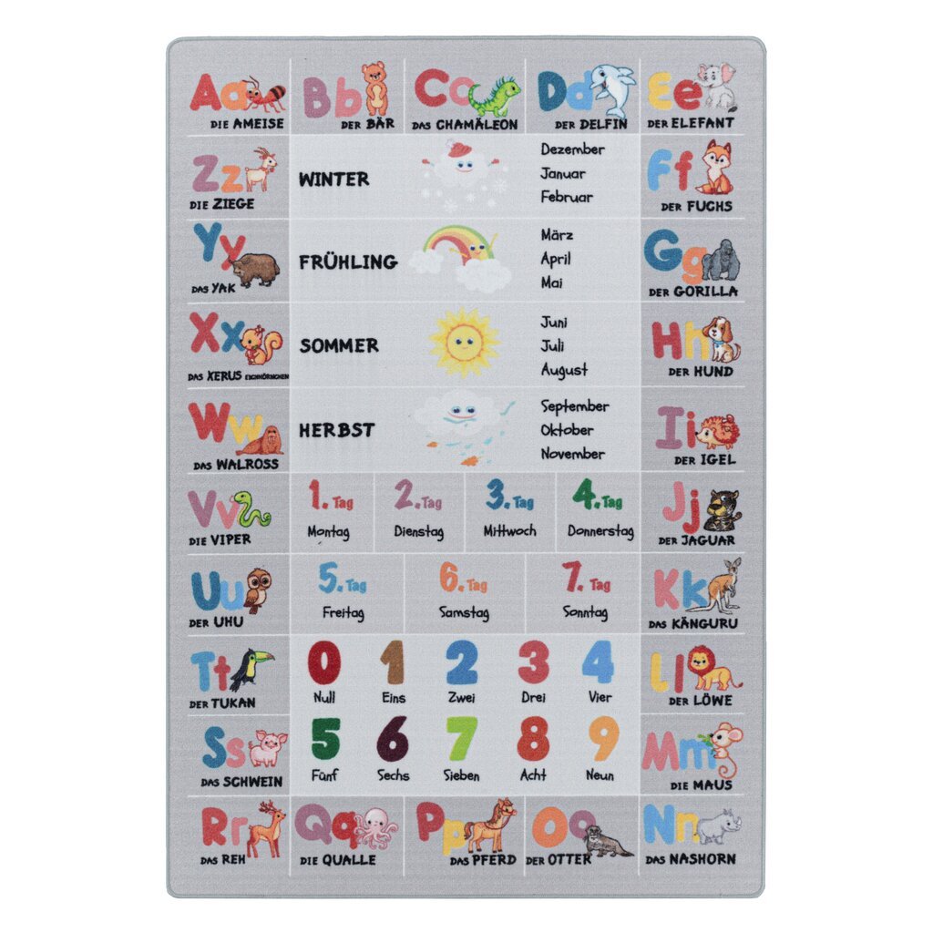 Ayyildiz lasten matto Play 1001502904 100x150 cm hinta ja tiedot | Isot matot | hobbyhall.fi