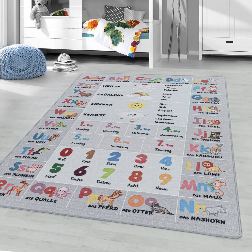 Ayyildiz lasten matto Play 1001502904 100x150 cm hinta ja tiedot | Isot matot | hobbyhall.fi