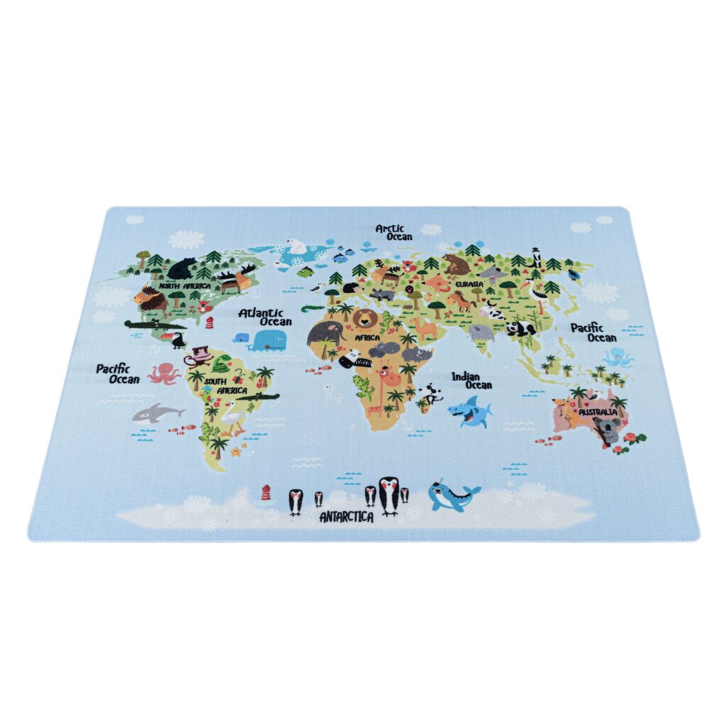 Ayyildiz lasten matto Play 1001502917 100x150 cm hinta ja tiedot | Isot matot | hobbyhall.fi