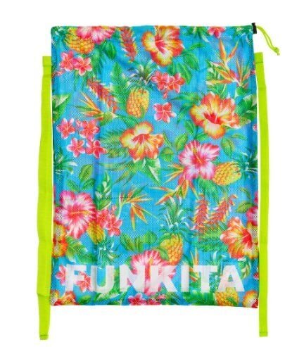 Funkita Mesh gear bag varustekassi Blue Hawaii hinta ja tiedot | Urheilukassit ja reput | hobbyhall.fi