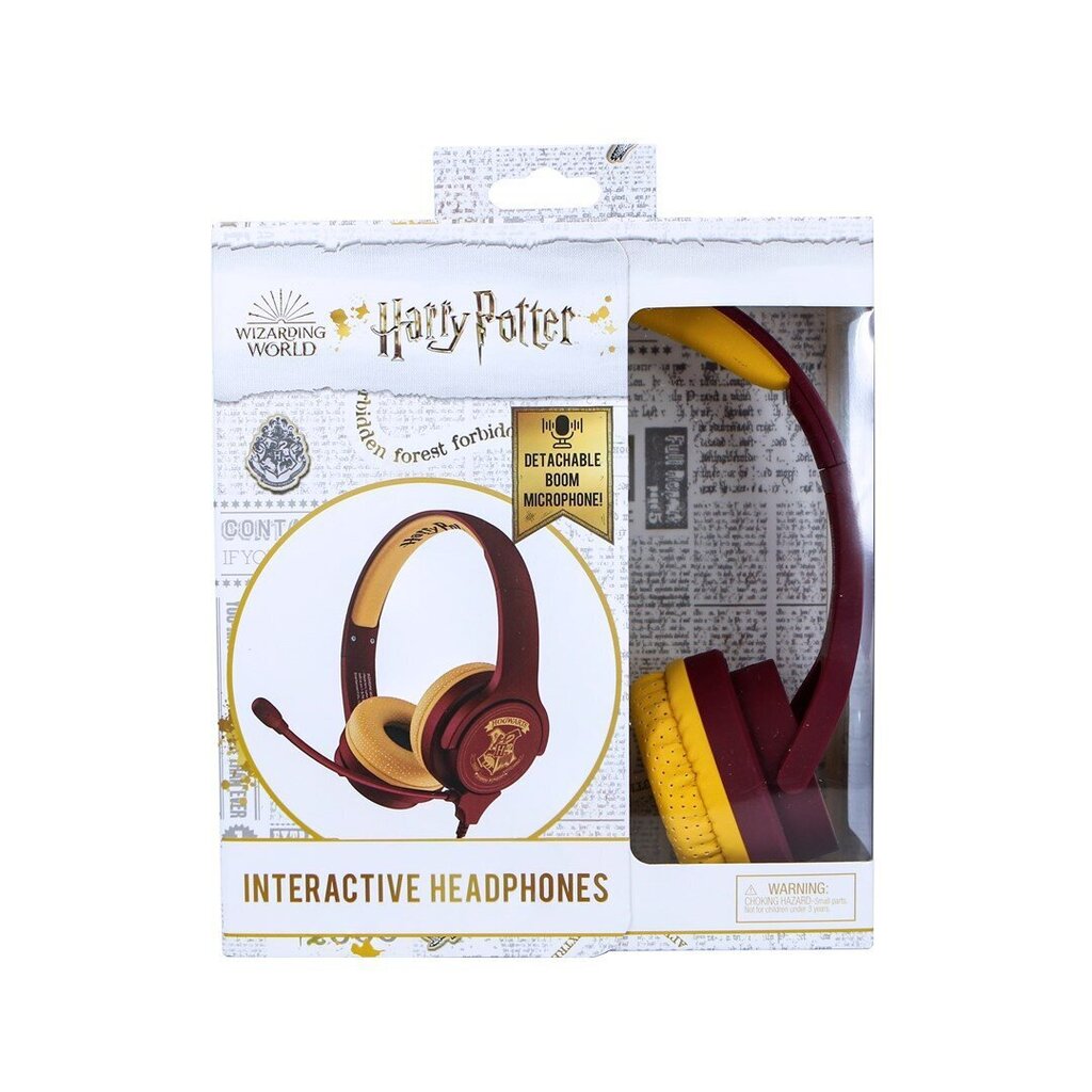 OTL Harry Potter Hogwarts Red 856554 hinta ja tiedot | Kuulokkeet | hobbyhall.fi