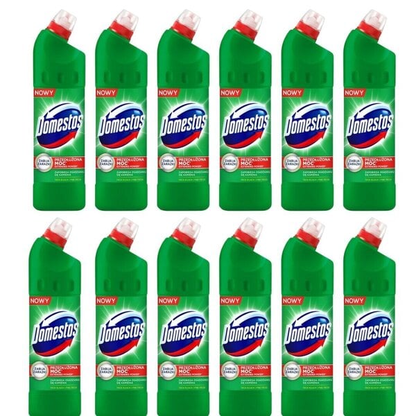 DOMESTOS wc-puhdistusaine Pine Fresh 1000ml X 12 pulloa