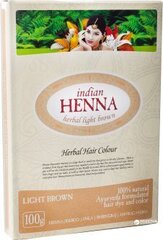 INDIAN HENNA VAALEANRUSKEA 100G (VAALEANRUSKEA) hinta ja tiedot | Hiusvärit | hobbyhall.fi