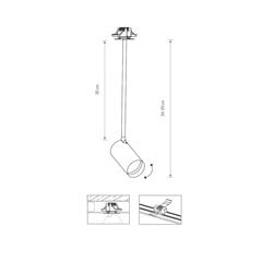 Kattovalaisin Nowodvorski Mono SURFACE LONG M 7677 hinta ja tiedot | Kattovalaisimet | hobbyhall.fi