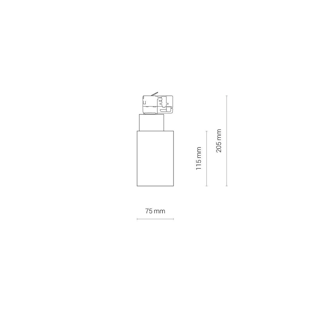 LED-valaisin Nowodvorski Ctls Nea LED 8747 hinta ja tiedot | Kattovalaisimet | hobbyhall.fi