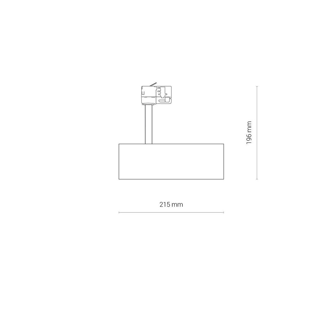 LED-valasin Nowodvorski CTLS Milo 25W 4000K 8761 hinta ja tiedot | Riippuvalaisimet | hobbyhall.fi