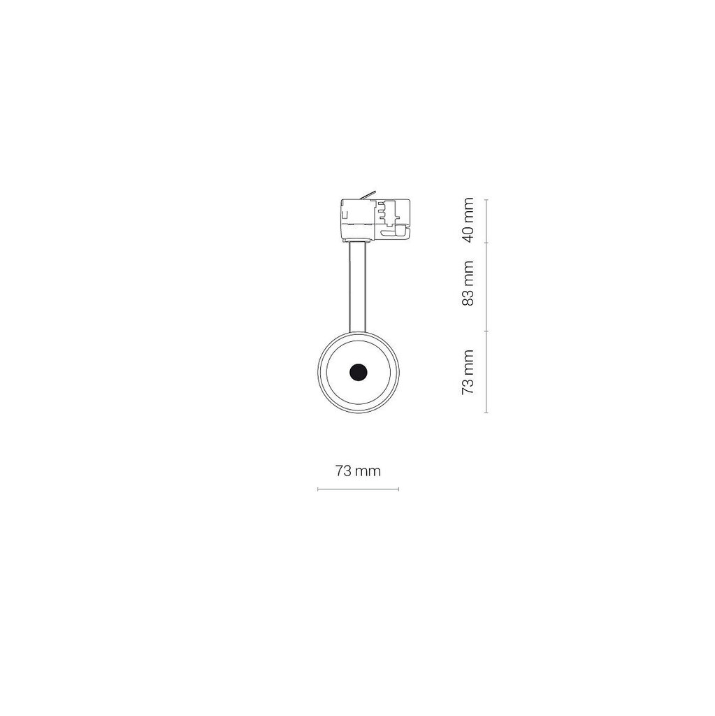 LED-valasin Nowodvorski CTLS Milo 25W 4000K 8761 hinta ja tiedot | Riippuvalaisimet | hobbyhall.fi