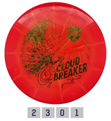 Frisbeegolfkiekko Putter Lux VaporCloud Breaker, punainen/valkoinen hinta ja tiedot | Frisbeegolf | hobbyhall.fi