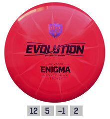 Frisbeegolfkiekko Distance Driver Lux Vapor Enigma Evolution, roosa hinta ja tiedot | Discmania Urheilu ja vapaa-aika | hobbyhall.fi
