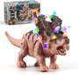 Musikaalinen dinosaurus Triceratops hinta ja tiedot | Poikien lelut | hobbyhall.fi