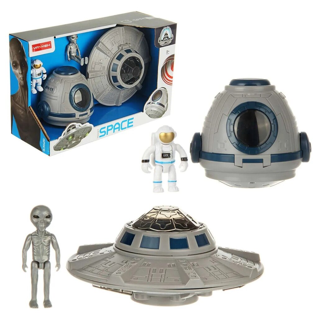 Leikkisetti Space UFO hinta ja tiedot | Poikien lelut | hobbyhall.fi