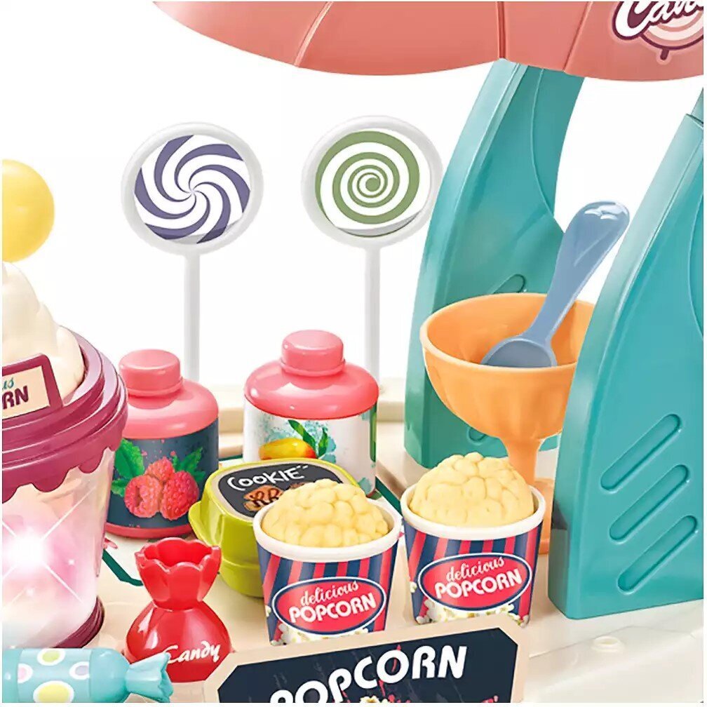 Popcorn-kärry Candy hinta ja tiedot | Tyttöjen lelut | hobbyhall.fi