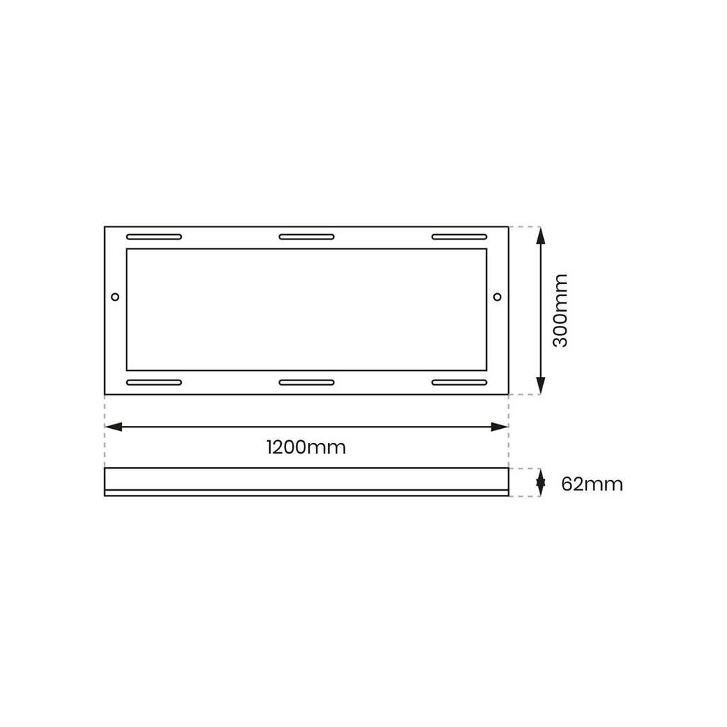 Alumiinirunko, 120/30 hinta ja tiedot | Upotettavat valaisimet ja LED-valaisimet | hobbyhall.fi