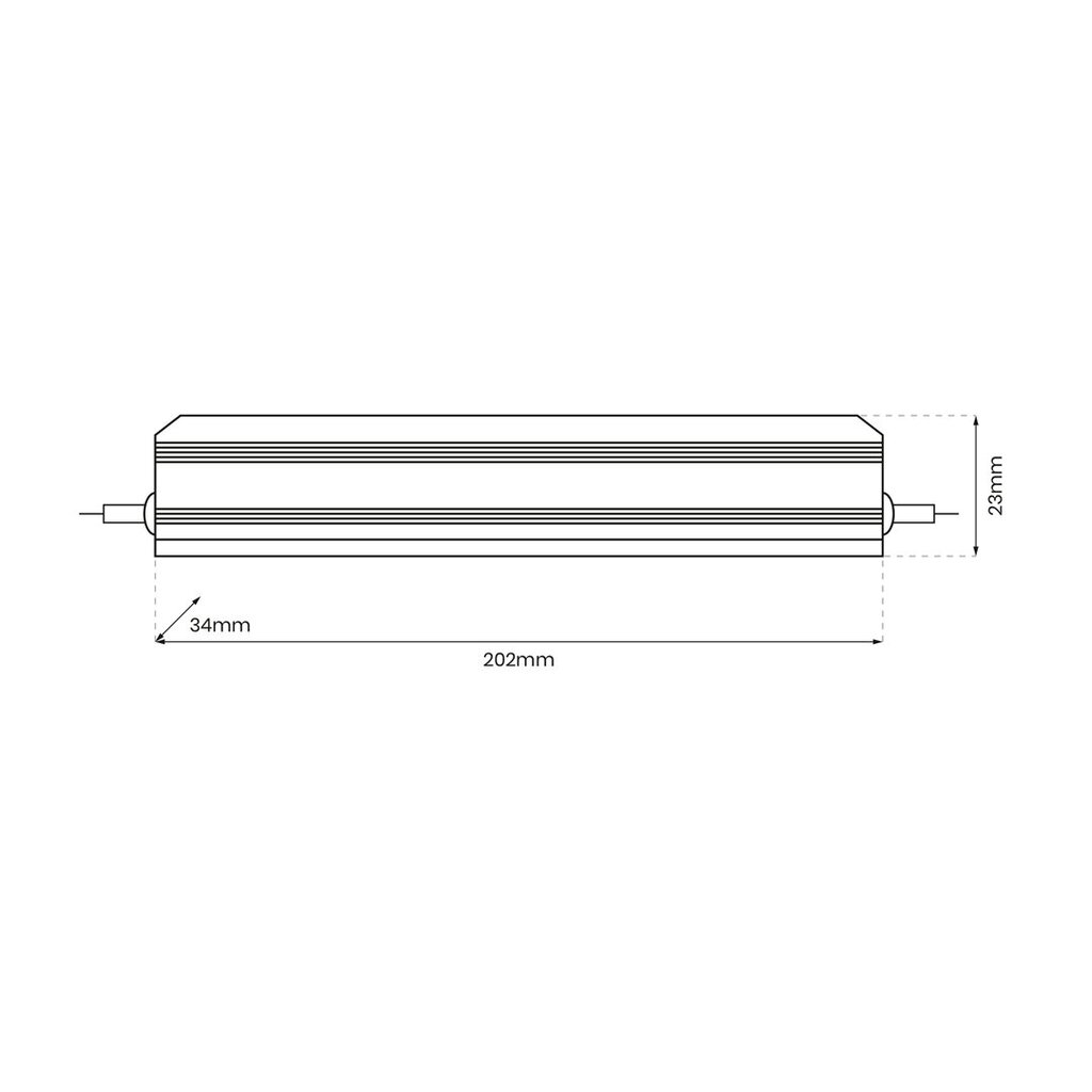 Virtalähde 30w ip67 24v hinta ja tiedot | Virtalähteet | hobbyhall.fi