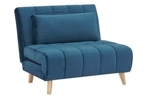 Taitettava nojatuoli-sänky Signal Meble Billy, sininen hinta ja tiedot | Nojatuolit | hobbyhall.fi