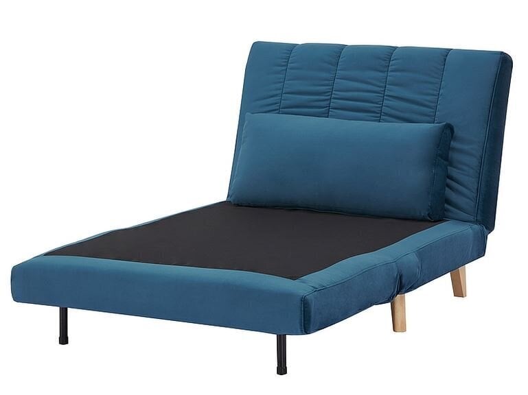 Taitettava nojatuoli-sänky Signal Meble Billy, sininen hinta ja tiedot | Nojatuolit | hobbyhall.fi