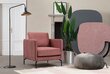 Kalune Design Sino-nojatuoli, vaaleanpunainen hinta ja tiedot | Nojatuolit | hobbyhall.fi