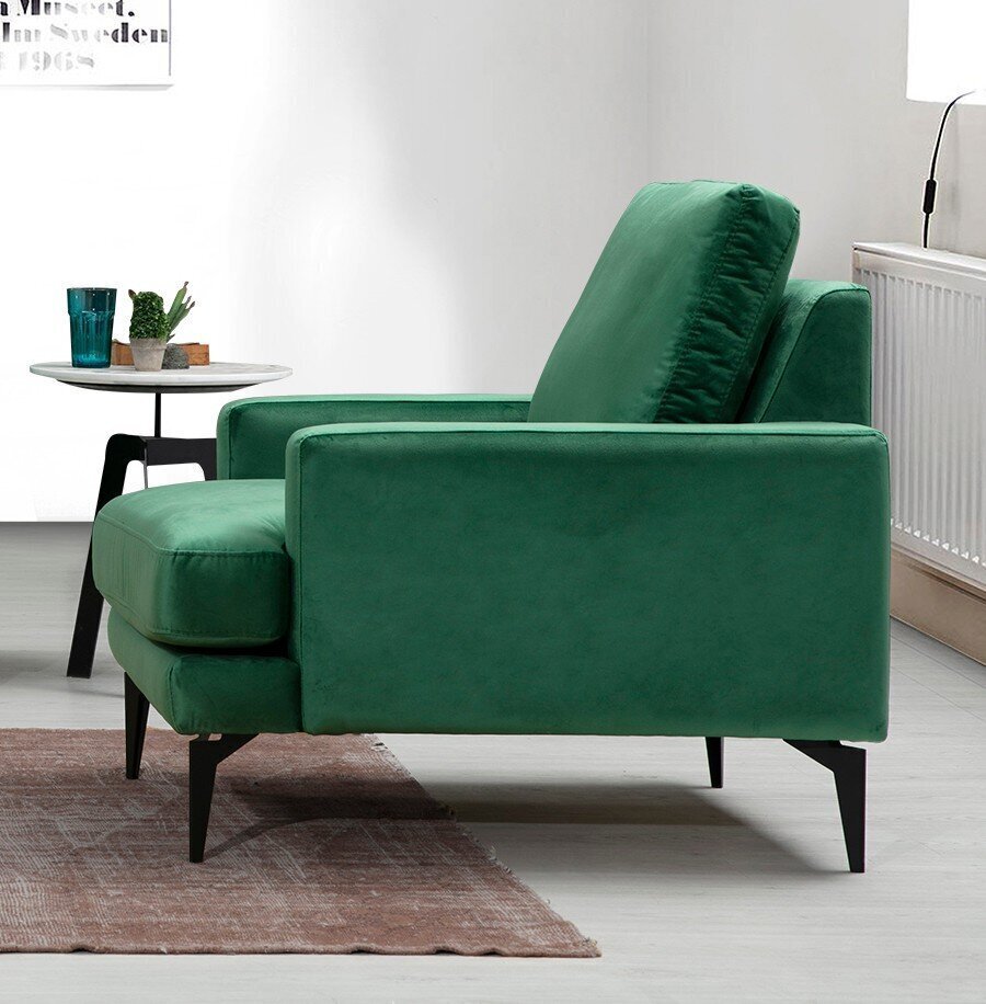 Kalune Design Papira-nojatuoli, vihreä hinta ja tiedot | Nojatuolit | hobbyhall.fi