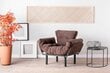 Kalune Design Nitta Single, taitettava nojatuoli, ruskea hinta ja tiedot | Nojatuolit | hobbyhall.fi