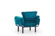 Kalune Design Nitta Single, taitettava nojatuoli, vihreä hinta ja tiedot | Nojatuolit | hobbyhall.fi