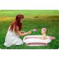 Vauvan kylpyamme lämpömittarilla, valkoinen/pinkki hinta ja tiedot | Kylpyvälineet | hobbyhall.fi