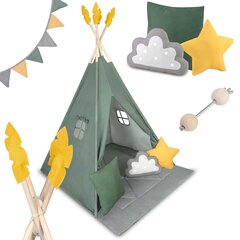 Lasten teltta, Nukido, vihreä hinta ja tiedot | Lasten leikkimökit ja -teltat | hobbyhall.fi