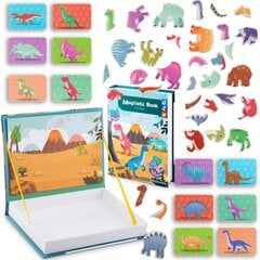 Magneettikirja dinosaurukset hinta ja tiedot | Kehittävät lelut | hobbyhall.fi