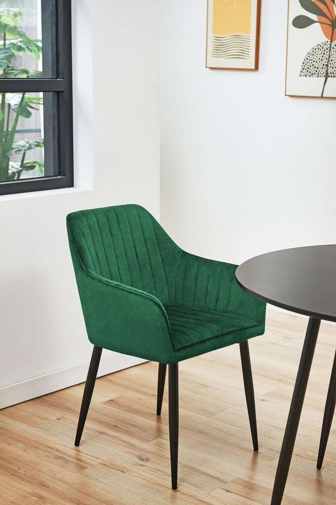 2 tuolin sarja Akord SJ.040, vihreä hinta ja tiedot | Ruokapöydän tuolit | hobbyhall.fi