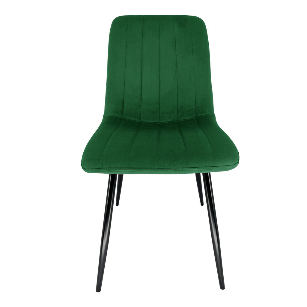 4 tuolin sarja Akord SJ.9, vihreä hinta ja tiedot | Ruokapöydän tuolit | hobbyhall.fi