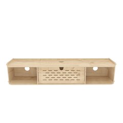 TV-taso, Asir, 116,5x19,5x24,5 cm, beige hinta ja tiedot | TV-tasot | hobbyhall.fi