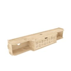 TV-taso, Asir, 140x25x25 cm, beige hinta ja tiedot | TV-tasot | hobbyhall.fi