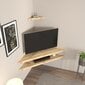 TV-taso, Asir, 120x5x49 cm, ruskea hinta ja tiedot | TV-tasot | hobbyhall.fi