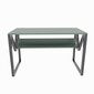 Pöytä, Asir, 120x72,8x60 cm, vihreä/musta hinta ja tiedot | Tietokonepöydät ja työpöydät | hobbyhall.fi