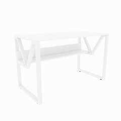 Pöytä, Asir, 120x72,8x60 cm, valkoinen hinta ja tiedot | Tietokonepöydät ja työpöydät | hobbyhall.fi