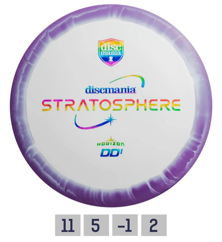 Frisbeegolfkiekko Discmania Fairway Driver S-Line Horizon DD1 Stratosphere, valkoinen hinta ja tiedot | Frisbeegolf | hobbyhall.fi