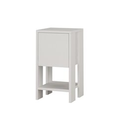 Yöpöytä K.Design 776 (I), 55 cm, valkoinen. hinta ja tiedot | Yöpöydät | hobbyhall.fi