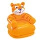 Happy Animals puhallettava tuoli, 65 x 64 cm, tiikeri hinta ja tiedot | Ilmapatjat | hobbyhall.fi