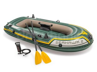 Ilmatäytteinen vene lisävarusteineen Seahawk 2, 236 x 114 x 41 cm hinta ja tiedot | Intex Veneet, kajakit ja tarvikkeet | hobbyhall.fi