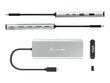 j5create JCD401 USB4™ Dual 4K Multi-Port Hub, hopea hinta ja tiedot | Adapterit | hobbyhall.fi
