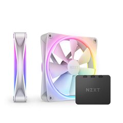 Twin Pack NZXT F140 RGB Duo White + RGB-ohjain hinta ja tiedot | NZXT Tietokoneet ja pelaaminen | hobbyhall.fi