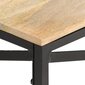 vidaXL Sohvapöytä 68x68x35 cm täysi mangopuu hinta ja tiedot | Sohvapöydät | hobbyhall.fi
