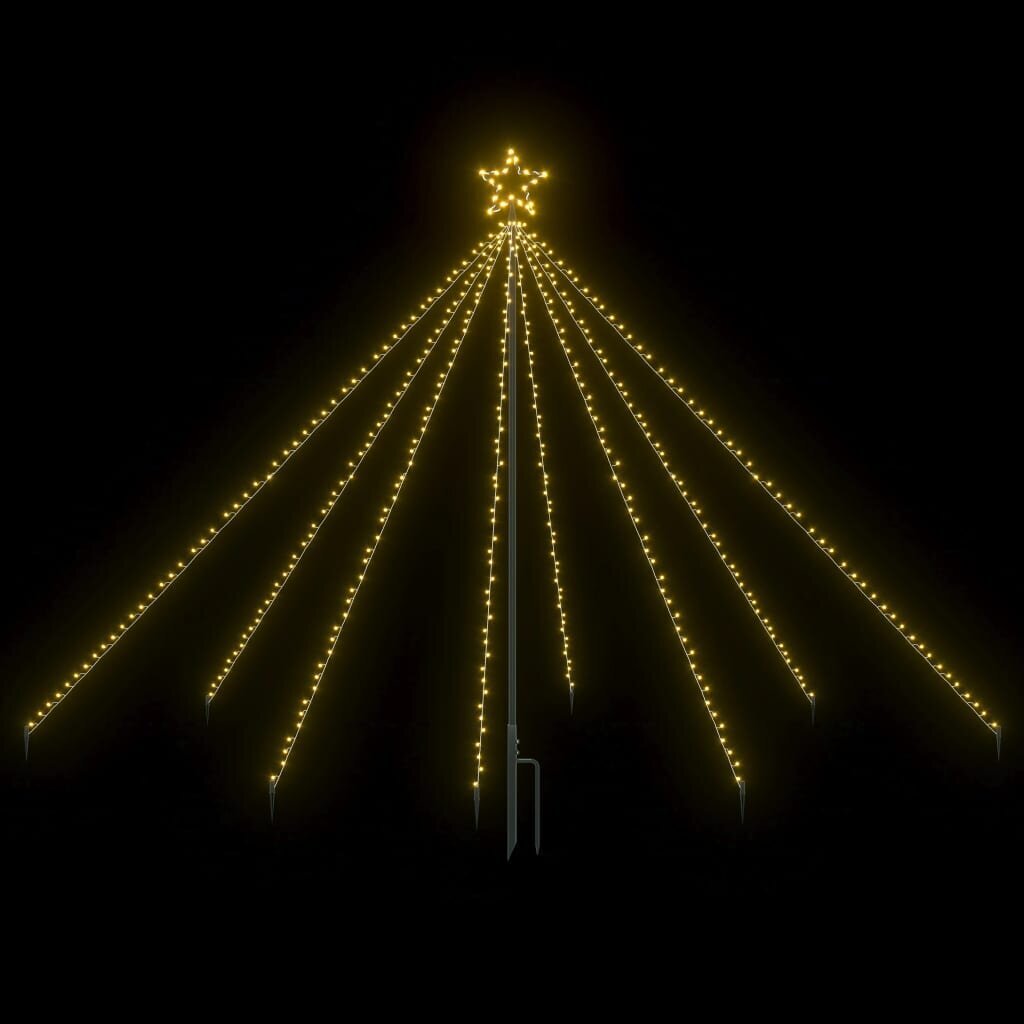 vidaXL Joulukuusen valot sisä-/ulkokäyttöön 400 LED-valoa 2,5 m hinta ja tiedot | Joulukuuset ja kranssit | hobbyhall.fi