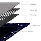 vidaXL Pressu 650 g/m² 1,5x6 m sininen hinta ja tiedot | Aurinkovarjot ja markiisit | hobbyhall.fi