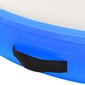 vidaXL Täytettävä voimistelumatto pumpulla 100x100x10 cm PVC sininen hinta ja tiedot | Joogamatot | hobbyhall.fi